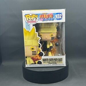 Funko Pop Naruto Shippuden Yellow and Black Figure